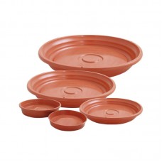 78581 - Prato Plástico para Vaso Nº 0,5 - Jorani - 9,5 cm - Cerâmica