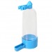 Bebedouro plastico tradicional base malha fina M 100ml - Mr Pet - com 12 unidades - 14x7,5x4,5cm