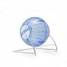 Bola plastico 4 em 1 com suporte roedores azul - Savana - 12x14cm 