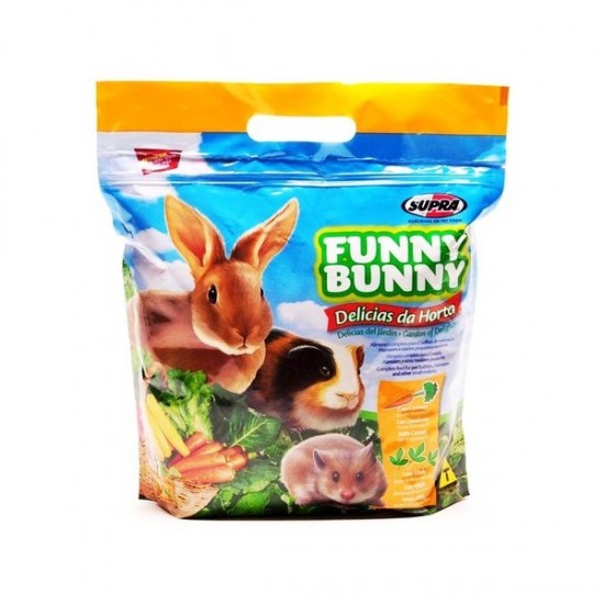 Racao funny bunny delicias hortas 1,8kg - Supra 