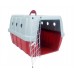 Caixa Transporte rotomoldada vermelha N3 - Click New - 72x52x48,5cm 