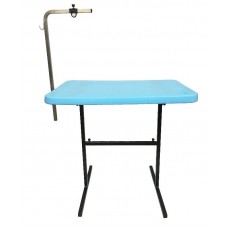 83960 - Mesa aco prancha plastica para tosa com suporte azul - Click New - 91x61x83cm - prancha: 5cm 