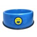 Comedouro plastico pesado pata azul M 1500ml - Club Still Pet - 24x6,7cm