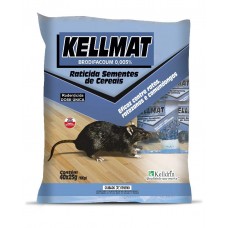 84595 - Raticida Kellmat cereais economicos 25g - Kelldrin - com 40 unidades