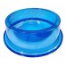 Comedouro Plástico Antiformigas com Glitter Azul 300ml - Pet Toys - 17x5cm 