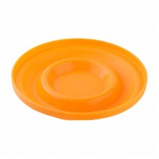 85881 - Brinquedo Plástico Frisbee Laranja - Club Pet Maxx - 20,5cm 