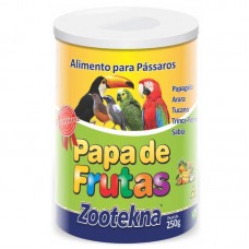 22837 - Racao papa de fruta 250g - Zootekna - 9x12cm 