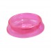 Comedouro plastico gato c/glitter rosa 160ml - Pet Toys - 8x3cm