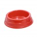 Comedouro plastico gatos vermelho 150ml - Four Plastic - 13x11x3,5cm 