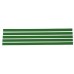 Porta etiqueta com acrilico verde - SA Gondolas - com 5 unidades - 90,5x2cm