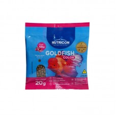 89037 - Ração Goldfish Color com Alho - Nutricon - 15x20g