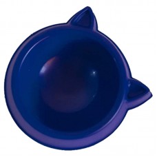 88110 - Comedouro plastico para gatos luxo azul - Durapets - 100ml