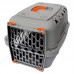 Caixa transporte falcon neon N2 com porta acrillica - laranja - Durapets - A:31x L:36xC:48cm