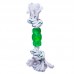 Brinquedo corda com aneis verde - Savana - 30cm 