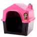 Casa plastica durahouse N3 rosa - Durapets - MEDIDAS: L47XA47XP60CM