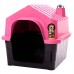 Casa plastica durahouse N4 rosa - Durapets - MEDIDAS: L58XA58XP70CM