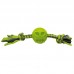 Brinquedo macico com corda cara et verde P - Savana - 25x5x5cm