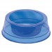 Comedouro plastico com glitter azul 1900ml - Pet Toys - 22x8cm 