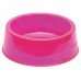 Comedouro plastico com glitter rosa 1900ml - Pet Toys - 22x8cm 
