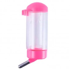 89166 - Bebedouro plastico simples automatico rosa 400ml - Savana - 19x8x6,5cm