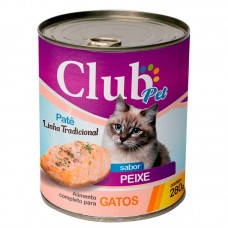 79048 - Pate Peixe Gato 280g - Club Pet Bom - caixa com 12 unidades