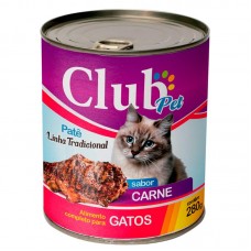 79049 - Pate Carne Gato 280g - Club Pet Bom - caixa com 12 unidades