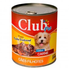 79450 - Pate Carne Filhote 280g - Club Pet Bom - caixa com 12 unidades 