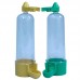 Bebedouro plastico Tradicional cacula 60ml - Jel Plast - com 12 unidades - 2,6x11,6cm