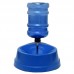 Bebedouro Plastico Automatico Pelos Longos Azul 500ml - Four Plastic - 25x20x14cm 