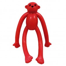87807 - Brinquedo silicone macaco cores diversas - Sutt - 19x8cm