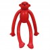 Brinquedo silicone macaco cores diversas - Sutt - 19x8cm