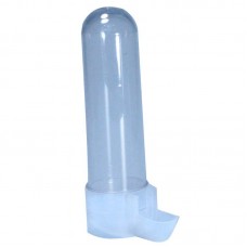 75677 - Bebedouro plastico similar malha larga cristal 75ml - Jel Plast - com 12 unidades - 2,7x12,2cm