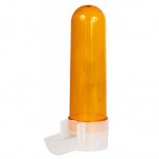 81971 - Bebedouro plastico similar malha larga laranja 75ml - Jel Plast - com 12 unidades - 2,7x12,2cm