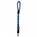 Guia corda trançada azul - Pet Repasse - 60cmx16mm