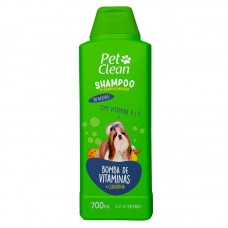 90498 - Shampoo bomba de vitaminas pet clean 700ml - Orba