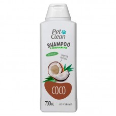 90499 - Shampoo e condicionador coco pet clean 700ml - Orba 