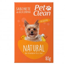 90505 - SABONETE NATURAL PET CLEAN 80G P*1