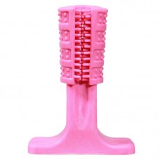 86279 - Brinquedo Plastico Escova Canina Rosa P - Aroma Tutti Fruti - Club Pet Maxx - 11cm 
