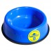Comedouro plastico pesado gatos azul 120ml - Mr Pet - 12,2x3,5cm 