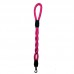 Guia corda trançada rosa - Pet Repasse - 60cmx16mm