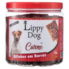 86989 - Bifinho barra carne 1kg - Lippy Dog 