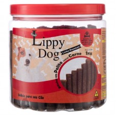 86992 - Bifinho palito carne 1kg - Lippy Dog 