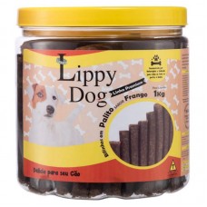 86994 - Bifinho palito frango 1kg - Lippy Dog 