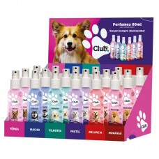 92054 - Perfume display 60ml - Club Dog Clean - com 30 unidades