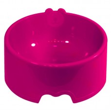 85877 - Comedouro Plástico Grande Rosa - Club Pet Maxx -1,5L 