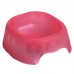Comedouro Plastico Happy Cat Best Colors Rosa - Petmaxx - MEDIDAS: A4XL8,5XC12CM