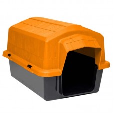 88044 - Casa plastica super resistente laranja N2 - Alvorada - 55x39x41cm