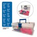Kit maleta box toys com brinquedos borracha G - Mec Pet - com 19 itens 