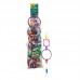 Brinquedo plastico Ponte Interativa para passaros 45cm C/6un- Club Divert Pet  - Medidas emb:65X15cm