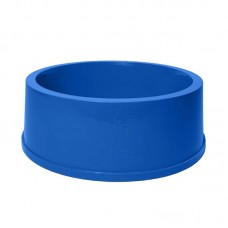 80522 - Comedouro plastico gatos azul 130ml - Avipet - 12,4x12,4x3,1cm 